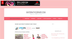 Desktop Screenshot of maternitycorner.com